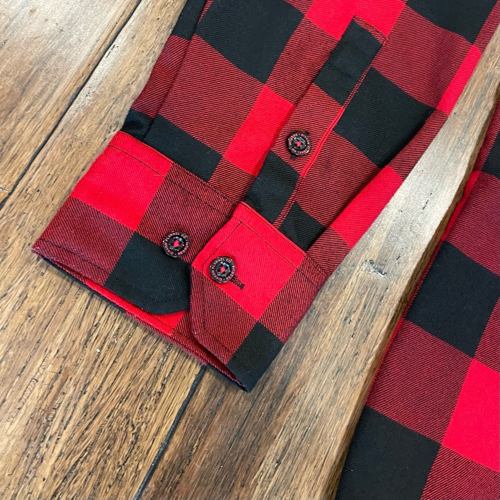 DIXXON Flannel Co, REDRUM Long Sleeve Button Up Shirt - Picture 4 of 10